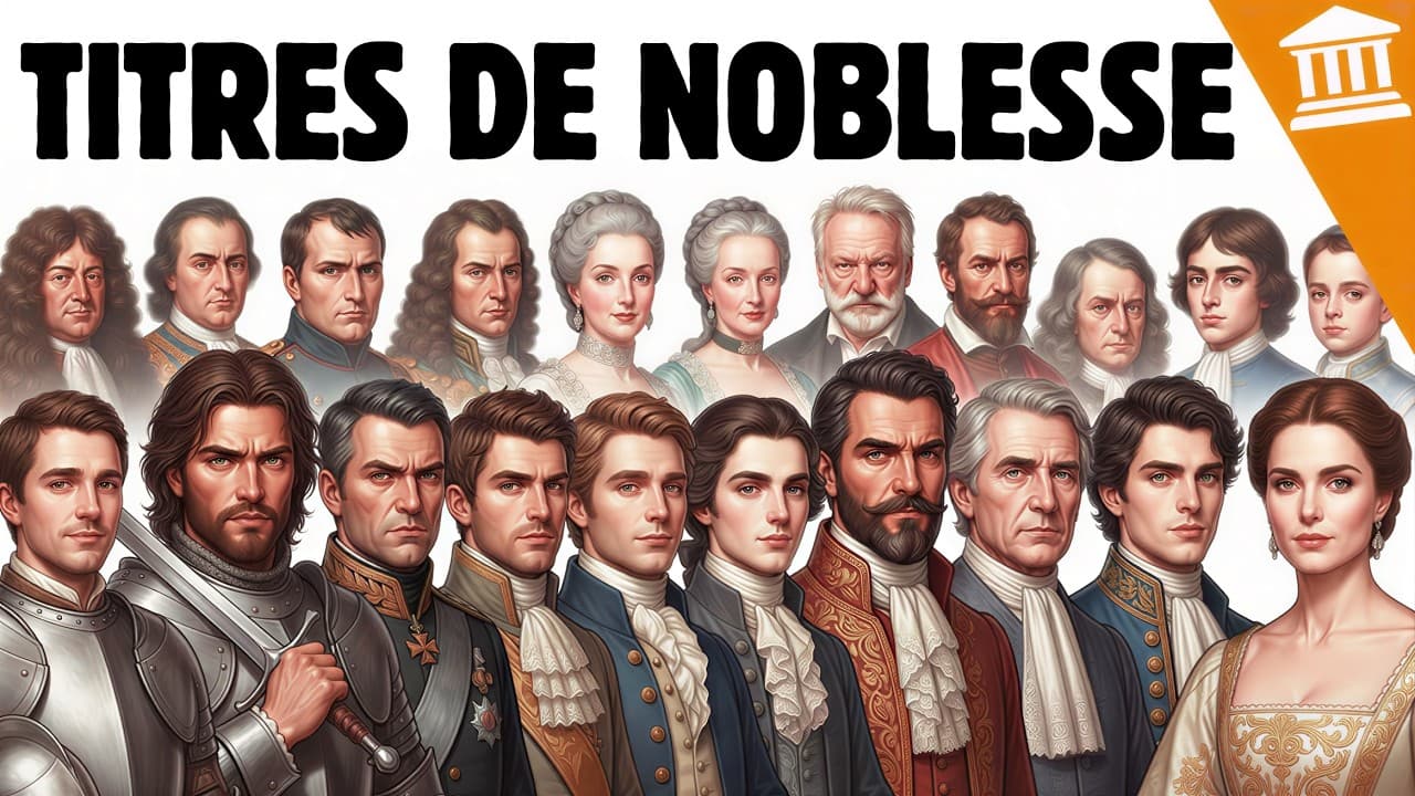 Chaque Titre de Noblesse Français Expliqué