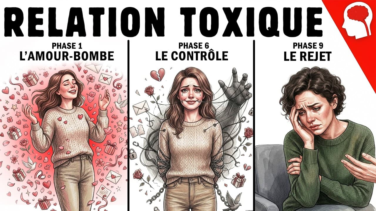 Chaque Phase d'une Relation Toxique Expliquée