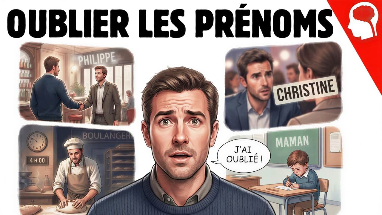 Pourquoi Ton Cerveau Oublie les Prénoms mais Retient l'Inutile
