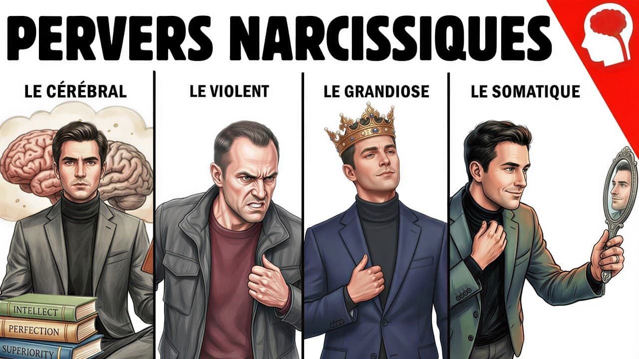 Les 8 Types de Pervers Narcissique Expliqués