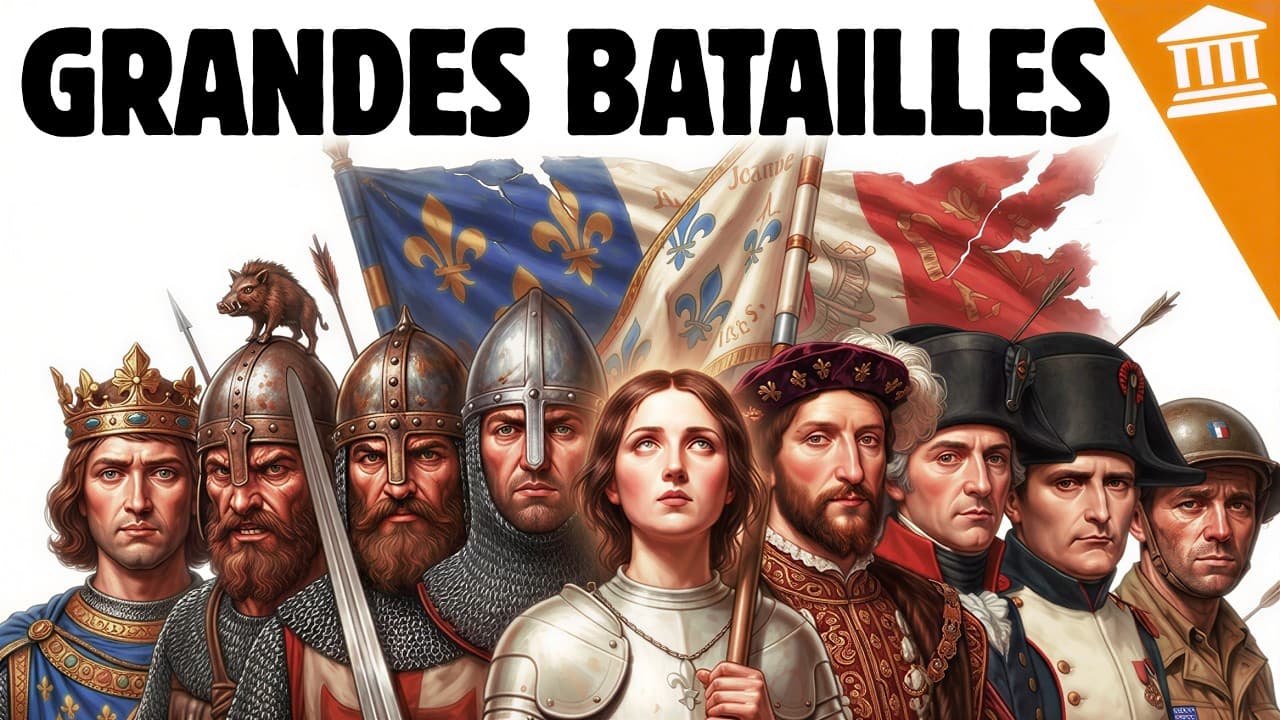 Chaque Bataille qui a Changé l'Histoire de France