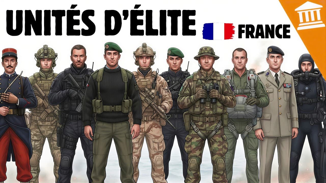 Chaque Unité d'Élite de l'Armée Française Expliquée