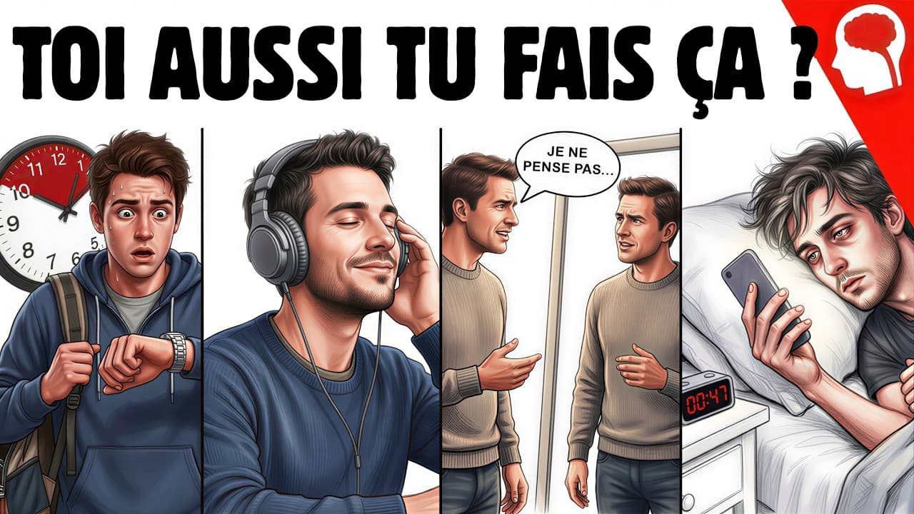 8 Habitudes Banales Qui Cachent un Problème Psychologique
