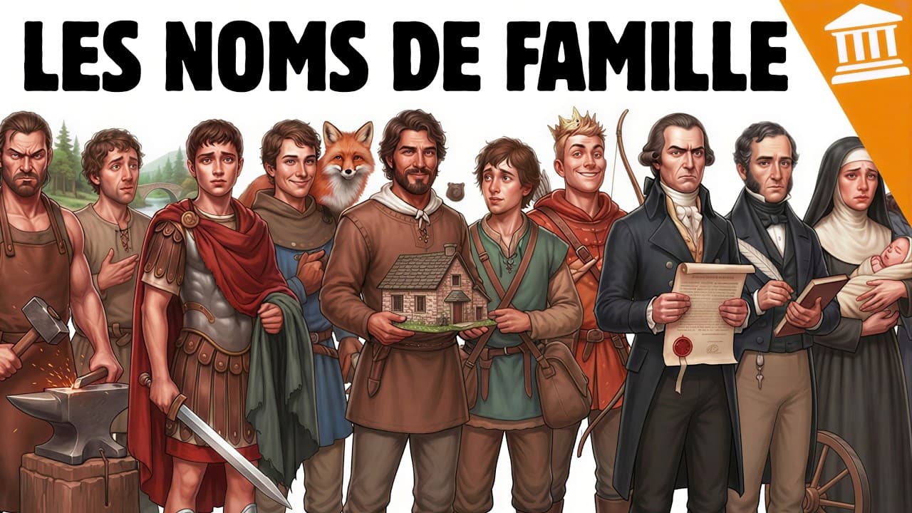 L'Origine Secrète des Noms de Famille en France